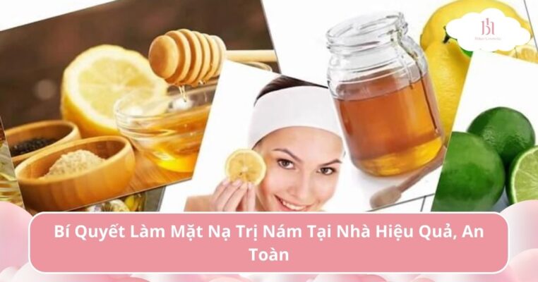 mặt nạ trị nám tại nhà